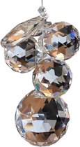 Raamhanger Silverkristal Grape 30 mm ( Feng Shui kristal , Raamkristal , Regenboogkristal ) Asfour ( 32% Pbo )