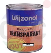 Wijzonol Hoogglans Transparant - 0,75 liter - Plaissander 3130