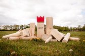 Bex Sport Competitie Kubb - Rode Koning - Rubberhout