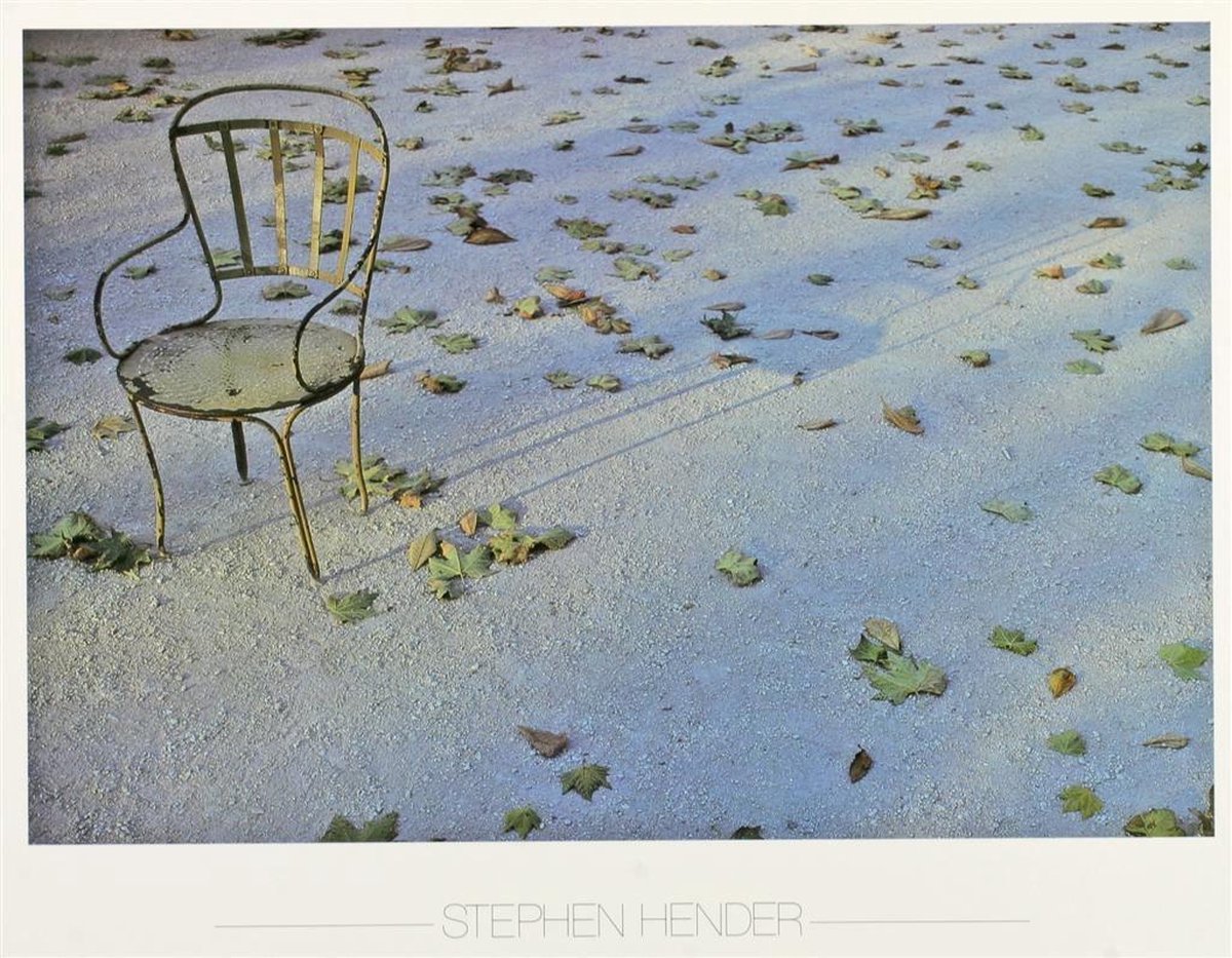 Catch Projecten Poster - Paris - Stephen Hender - Kleur - Fotografie - Jaren 80 Blauw