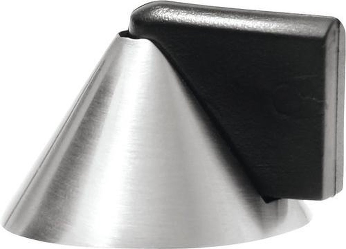Protect-It deurstopper schroefbaar / type: mercury chroom satin d40 x h27 1 st.