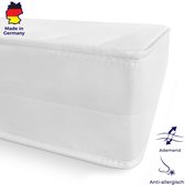 Matras - 200x200 - 7 zones - koudschuim - microvezel tijk - 15 cm hoog - twijfelaar bed