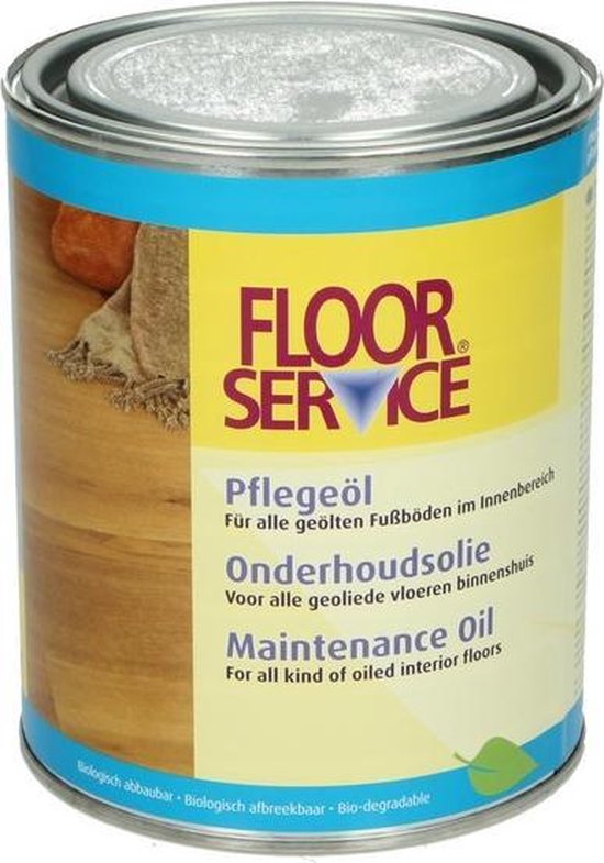 Onderhoudsolie Vloer Floorservice naturel 1 L houtenvloeren