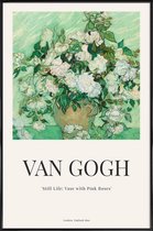 JUNIQE - Poster in kunststof lijst van Gogh - Still Life: Vase with