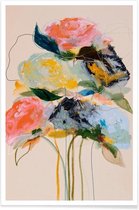 JUNIQE - Poster Bloomseries Cadmium -40x60 /Kleurrijk