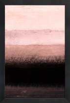 JUNIQE - Poster in houten lijst Shades of Pink -30x45 /Roze & Wit
