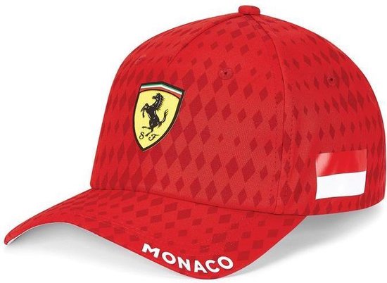 Scuderia Ferrari Men Monaco Cap Red - Ferrari