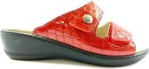 Rohde Slipper 5763 Kersen Rood Kroko Lak