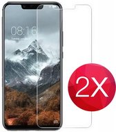 2X Screen protector - Tempered glass screenprotector voor Samsung Galaxy A5 2017  -  Glasplaatje voor telefoon - Screen cover - 2 PACK