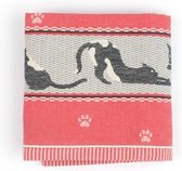 Bunzlau Castle Cats Theedoek (6 Stuks) - 65x65 cm - Red