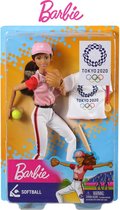 Barbie Speelfiguur You Can Be Anything - Softball