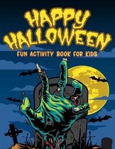 Happy Halloween Activity Book For Kids