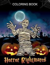 Horror Nightmares Coloring Book