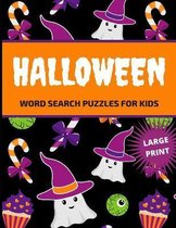 Halloween Word Search Puzzles for Kids