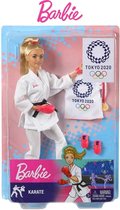 Barbie Speelfiguur You Can Be Anything - Karate