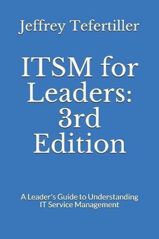 Itsm Leadership- ITSM for Leaders - cover