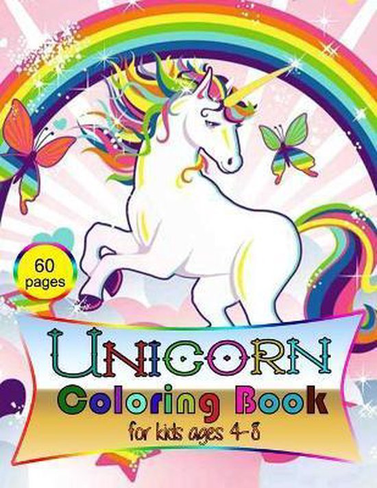 Unicorn Coloring Book for Kids Ages 48, Dreem Night Press House