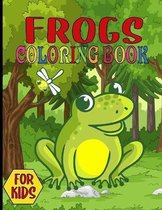 Frogs Coloring Book For Kids