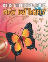 Kids Coloring Book New Butterfly