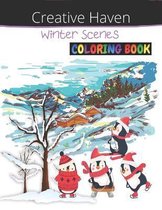 Creative Haven Winter Scenes Coloring Book