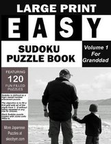LARGE PRINT EASY SUDOKU PUZZLE BOOK Volume 1