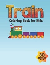 Train Coloring Book for Kids