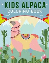 Kids Alpaca Coloring Book