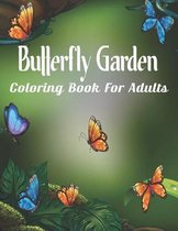 Butterfly Garden Coloring Book For Adults