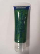 glitterverf groen 75 ml , artist en co