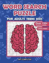 Word Search Puzzle: For Adults, Teens, Kids