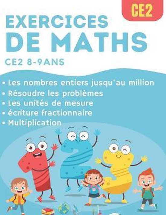 Exercices de Maths CE2 | 9798666008379 | R Z Livres | Boeken | bol.com