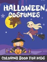 Halloween Costumes Coloring Book for Kids