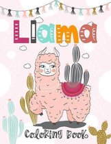 Llama Coloring Book