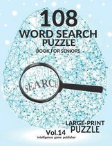 108 Word Search Puzzle Book For Seniors Vol.14