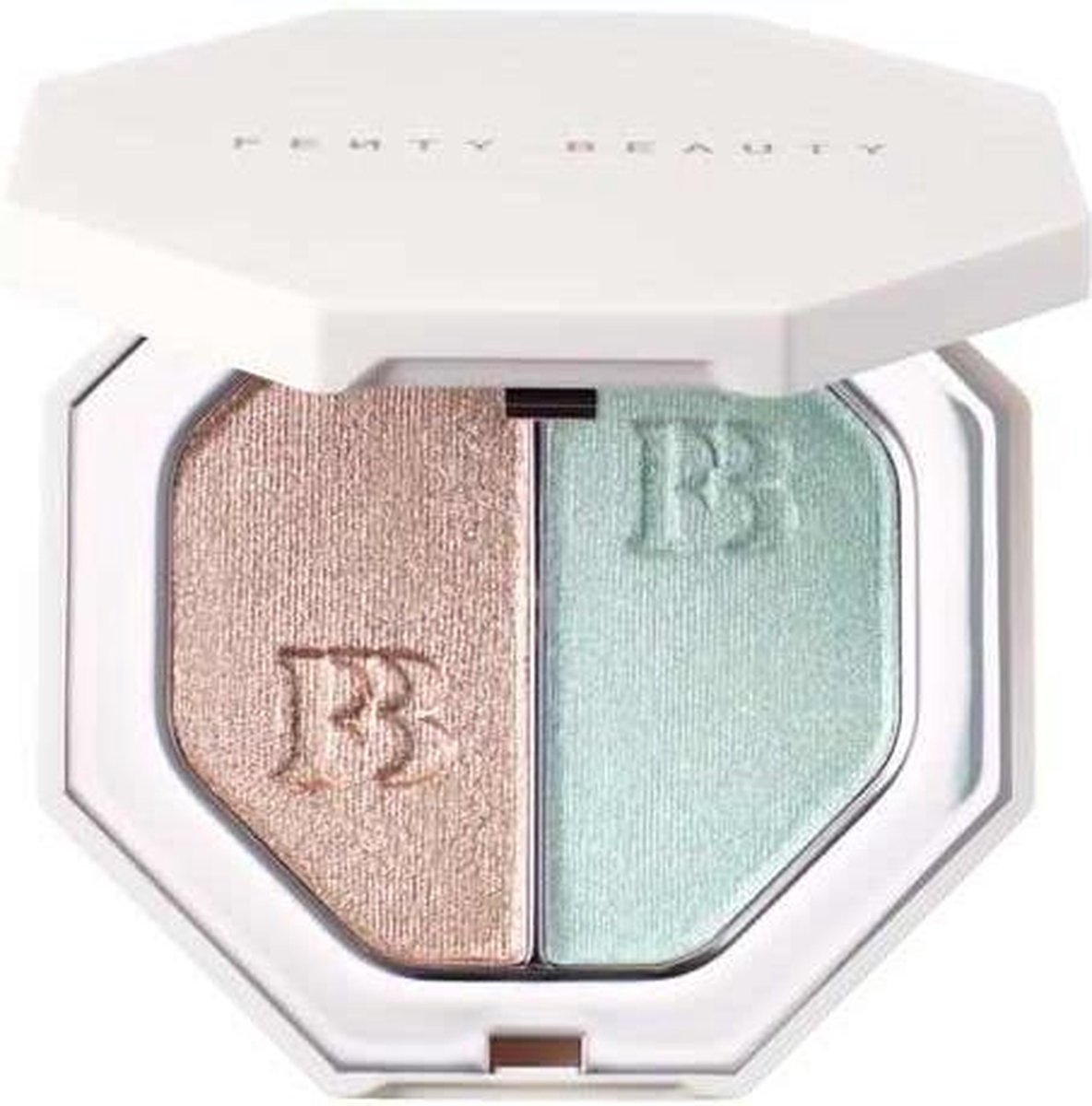 FENTY BEAUTY Foil Freestyle Highlighter Duo Sand Castle/ Mint'd Mojito