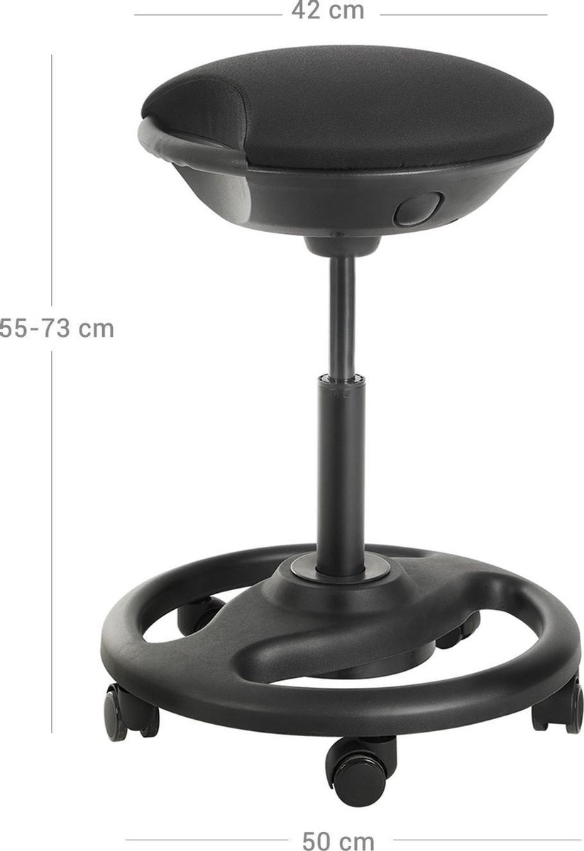 Mini tabouret mobile Tabouret roulant rotatif à 360 degrés Petite