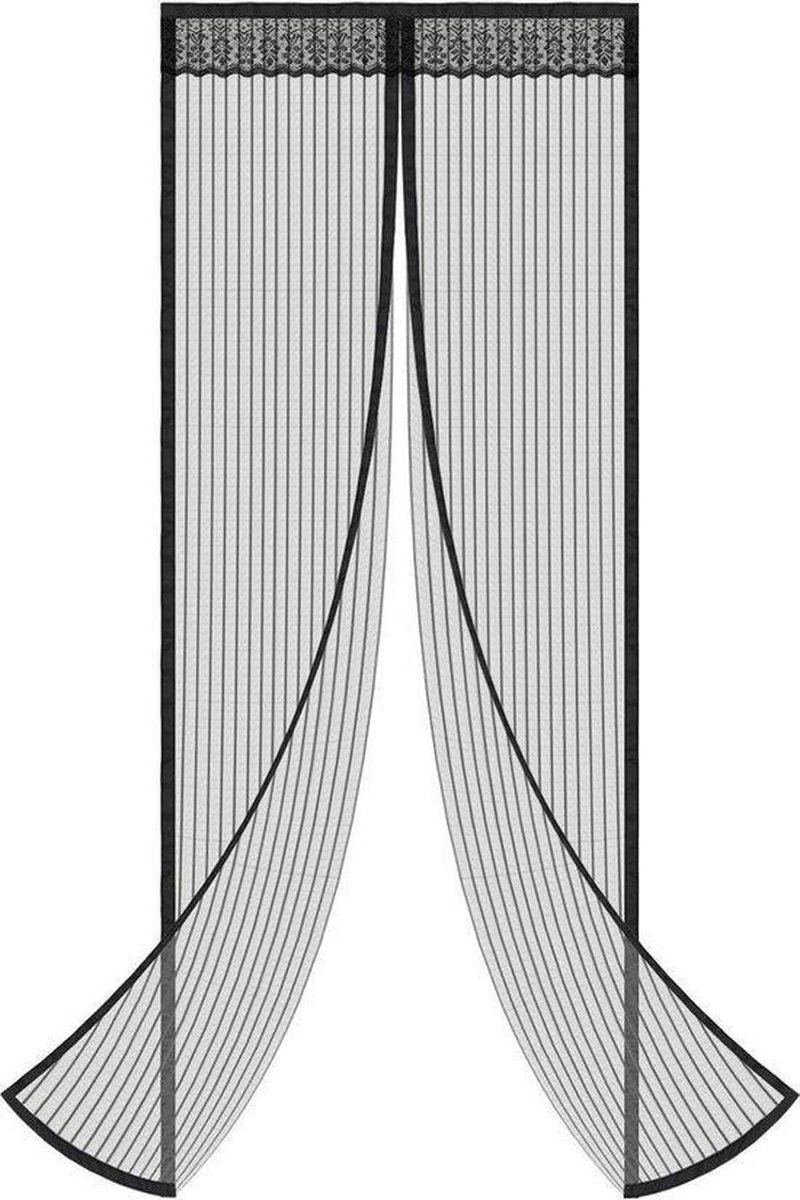 LUMEXX Vliegengordijn - Magnetisch - 90x210 cm - Hordeur - Horgordijn - Lamellenhor - Deurgordijn -