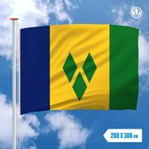 Vlag Saint Vincent en de Grenadines 200x300cm