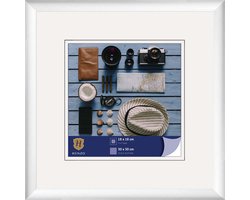 Fotolijst - Henzo - Napoli - Fotomaat 30x30 cm - Wit