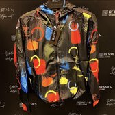 RYMN lentejas met capuchon kleuren design M