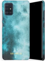 Selencia Maya Fashion Backcover Samsung Galaxy A51 hoesje - Air Blue