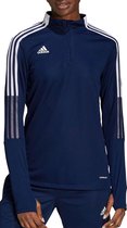 adidas Sporttrui - Maat M  - Vrouwen - navy/wit