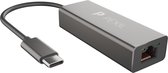 PEXIL USB-C Ethernet adapter - 1Gbps - grijs