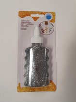 glitterlijm zilver, craft line 80 ml kindercrea