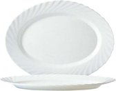 Trianon Wit Dinerbord - Plat - 35cm - Ovaal