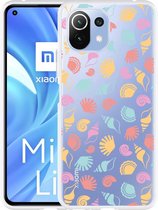 Xiaomi Mi 11 Lite Hoesje Schelpen - Designed by Cazy