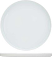 Charming White Dinerbord - Wit - Ø 28cm
