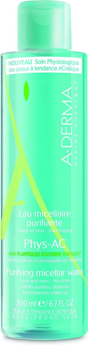 A-Derma Lotion Phys-AC Eau Micellaire Purifiante
