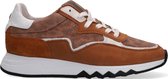 Floris Van Bommel 85334 Lage sneakers - Leren Sneaker - Dames - Cognac - Maat 40