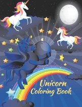 Unicorn Coloring Book: